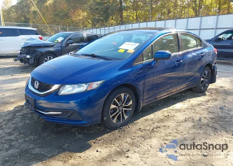2015 Honda Civic Ex from USA, damaged, VIN 19XFB2F81FE001347